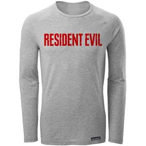 تی شرت آستین بلند مردانه 27 مدل MH84 Resident Evil Red