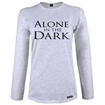 تی شرت آستین بلند زنانه 27 مدل Alone in the Dark کد MH86