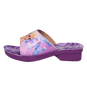 دمپایی دخترانه شهپر مدل فروزن کد BNF.3360