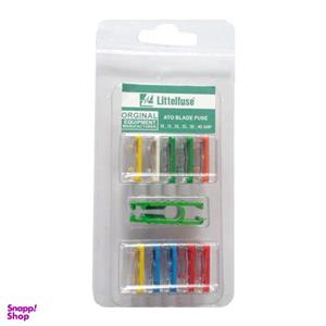 فیوز خودرو لی تل فیوز مدل وکیوم مجموعه 11 عددی