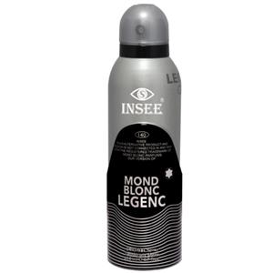 اسپری بدن مردانه اینسی مدل MONT BLANC LEGEND حجم 200 میلی لیتر 