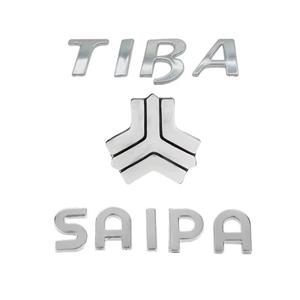 آرم صندوق عقب خودرو قطعه سازان کبیر مدل ARM-TIBA-585 مناسب برای تیبا مجموعه 3 عددی