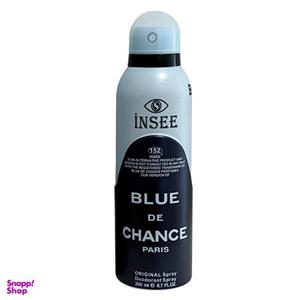 اسپری بدن مردانه اینسی مدل BLUE DE CHANCE حجم 200 میلی لیتر