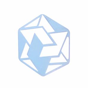 زیر لیوانی مدل صدف 1300 مجموعه 6 عددی