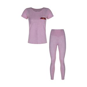 ست تی شرت آستین کوتاه و لگینگ زنانه سون پون مدل 2391196-84 Seven Poon 2391196-84 T-Shirt And Legging Set For Women