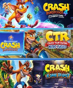 اکانت بازی crash bandicoot – crashiversary bundle برای xbox