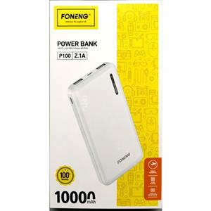 پاوربانک فونینگ مدل P100 ظرفیت 10000 میلی آمپر ساعت