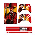 برچسب کنسول بازی Xbox one s توییجین وموییجین مدل 01 RedDead مجموعه 5 عددی