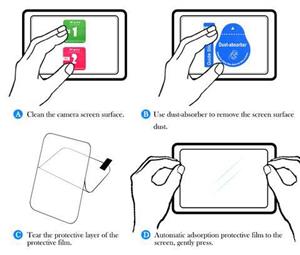 محافظ صفحه نمایش طلقی دوربین مناسب برای نیکون D7200 D7100 Hard Screen Protector For Nikon D7200 D7100 Camera Display Protector