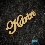 گردنبند طلا 18 عیار طرح Karin کارین کد DN-P0791