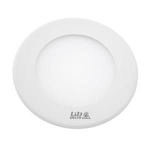 پنل ال ای دی 6 وات دلتا مدل دور سرامیک پایه Adapter Delta Ceramic round 6W LED Panel Adapter