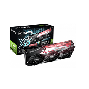 کارت گرافیک اینو تری دی مدل GEFORCE RTX 3060 ICHILL X3 RED حافظه 12 گیگابایت inno3d 12GB Graphics Card 