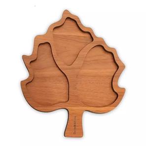 سینی سرو و پذیرایی دکوماتوس طرح برگ کد ZL6