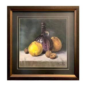 تابلو نقاشی رنگ روغن طرح میوه