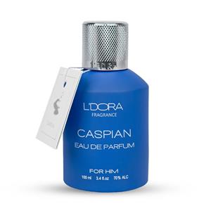 ادوپرفیوم مردانه مدل CASPIAN لدورا فرگرنس 100 میلی‌لیتر