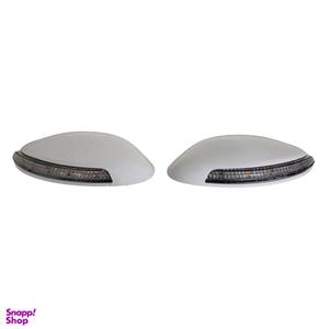 فلاپ آینه جانبی خودرو مدل v400 مناسب برای پژو 206 بسته 2 عددی