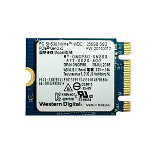 اس دی وسترن دیجیتال M.2 NVMe مدل SN530 ظرفیت 256 گیگابایت 