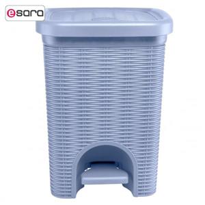 سطل زباله پدالی استفان پلاست مدل 3010 ظرفیت 6 لیتر Stefanplast 3010 Pedal Waste Bin 6 Liter