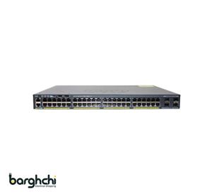  سوئیچ سیسکو Switch Cisco WS- C2960X-  48FPS- L سوئیچ 48 پورت سیسکو مدل WS-C2960X-48FPS-L