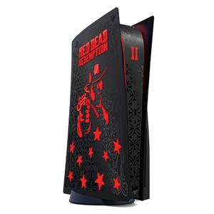 محافظ و برچسب کنسول بازی پلی استیشن 5 ویگارد مدل فیس پلیت سه بعدی Red Dead Redemption Standard Edition 