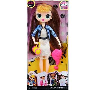 عروسک او ام جی مدل POP BB کد  457 ارتفاع 28 سانتی‌متر