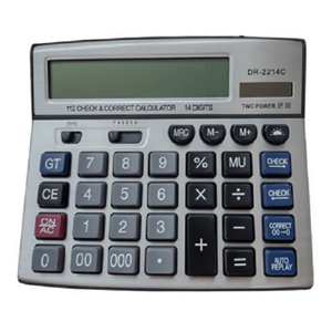 ماشین حساب مدل DR-2214C کد UN