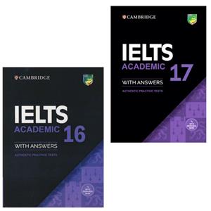 کتاب IELTS Cambridge Academic اثر جمعی از نویسندگان انتشارات کمبریدج جلد 16-17