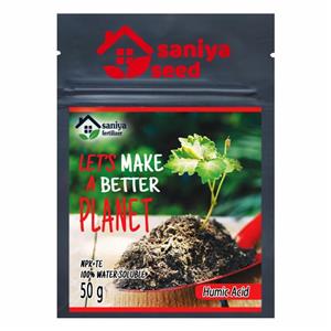کود اسید هیومیک سانیا کود مدل h3 وزن 50 گرم