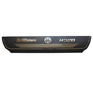 برچسب پارکابی خودرو مدل طرح چرم کد SP155 مناسب برای برلیانس H320 بسته 4 عددی