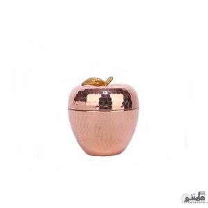 قندان مسی مدل قلم زنی سیب -