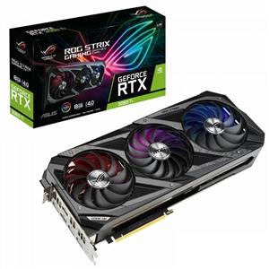 کارت گرافیک ایسوس ROG STRIX RTX 3060 TI ظرفیت ۸ گیگابایت GDDR6 استوک