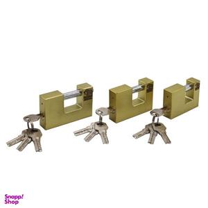 قفل کتابی مدل الفنت کد YP3-70-80-90MM مجموعه 3 عددی