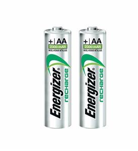 باتری نیم قلمی قابل شارژ انرجایزر مدل Extreme بسته 2 عددی Energizer Extreme Rechargeable AAA Battery 2pcs