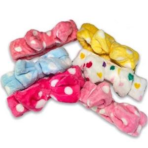 هدبند پاپیونی مخملی Velvet bow tie headband