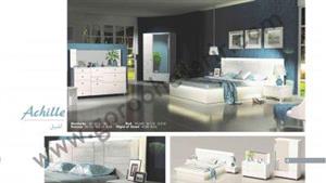 سرویس خواب دو نفره مدل آشیل کد BDS74