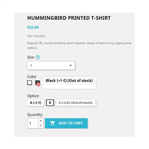 ماژول غیرفعالسازی ترکیبات ناموجود و نمایش قیمت ترکیب های پرستاشاپ