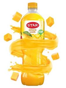 آبمیوه استار انبه Star flavoured fruit Mango حجم 1 لیتری