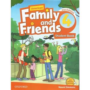 کتاب American Family and Friends 2nd 4 اثرجمعی از نویسندگان انتشارات جنگل