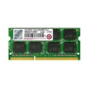 رم لپ تاپ DDR3 تک کاناله 1333 مگاهرتز CL9 ترنسند مدل PC3-10600 ظرفیت 4 گیگابایت 