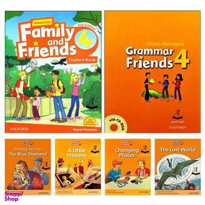 کتاب Family and Friends 4 اثر جمعی از نویسندگان انتشارات آرماندیس شش جلدی