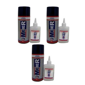 چسب ۱۲۳ مایر مدل KIT حجم 400 میلی لیتر بسته 3 عددی