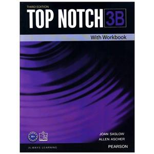 کتاب top notch 3b اثر JOAN SASLOW  ALLEN ASCHER انتشارات زبان مهر