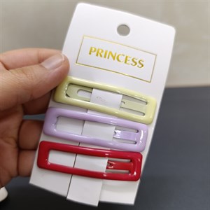 گیره مو دخترانه مدل تق تقی کد TSH-03 بسته دو عددی