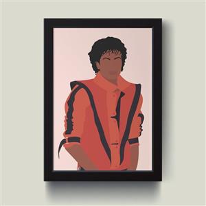 تابلو مدل مایکل جکسون michael jackson کد G14-45