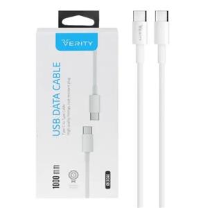 کابل تبدیل USB-C به USB-C وریتی مدل CB 3134C طول 1 متر