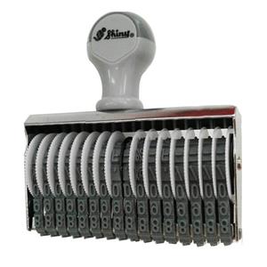 مهر شماره زن شاینی مدل لاتین کد N416