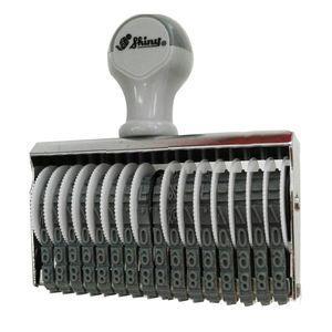 مهر شماره زن شاینی مدل لاتین کد N416