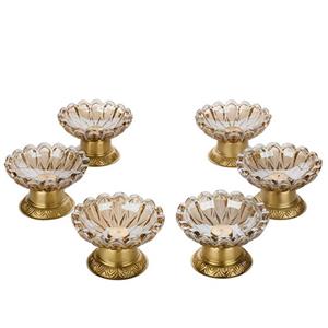 مجموعه ظروف هفت سین 6 پارچه چشمه نور مدل C2766