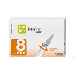 سوزن کلیک قلم انسولین ایپسومد 8 میلیمتر 100 عددی YPsomed Insulin Pen Needle 8mm pack of 100