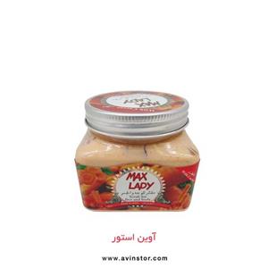 اسکراب لایه بردار پوست مکس لیدی مدل هویج حجم 300 میلی لیتر